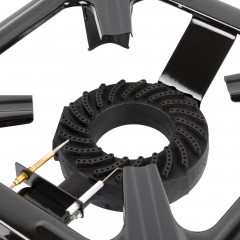 BBQ-Toro BBQ-Toro Gaskocher Gusseisen Gaskocher, Piezo-Zunder, 1-Ring-Gasbrenner 40 x 4 x15cm  Газовая плита BBQ-Toro Чугунная газовая плита, пьезо-трут, газовая горелка с 1 конфоркой 40 х 4 х 15см