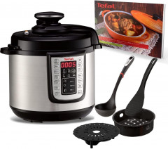 Tefal Tefal Multikocher elektrischer, 1200 W, 6,00 l Schussel, Tefal Multikocher CY505Er, elektrischer Schnellkochtopf, 6 l Schussel Мультиварка Tefal электрическая, 1200 Вт, чаша 6,00 л, Мультиварка Tefal CY505Er, скороварка электричская, чаша 6 л