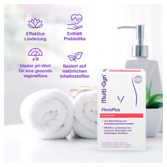 Multi-Gyn (Мулти-гин) FloraPlus Средство для устранения вагинального грибка, 5 х 5 мл