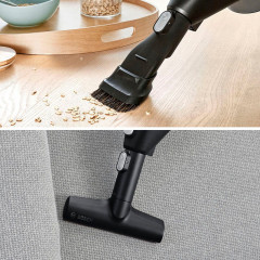 BOSCH BOSCH Akku-Stielstaubsauger Unlimited Serie 6, weiss, BCS611AM, beutellos, 18V Power for ALL Akku, inkl. Mobelpinsel und Polsterduse Беспроводной пылесос BOSCH Unlimited Series 6, белый, BCS611AM, без мешка, аккумулятор 18 В Power for ALL, включая