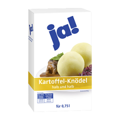ja! Картофельные кнедлики половина &amp; половина 300г