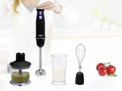 PRINCESS PRINCESS Stabmixer Stabmixer Set, Dank spulmaschinenfester Teile leicht zu reinigen Ручной блендер PRINCESS Набор ручных блендеров, легко моется благодаря деталям, которые можно мыть в посудомоечной машине.