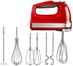 KitchenAid KitchenAid Handmixer 5KHM9212EER EMPIRE ROT, 85 W, 9 Stufen Ручной смеситель KitchenAid 5KHM9212EER EMPIRE RED, 85 Вт, 9 уровней