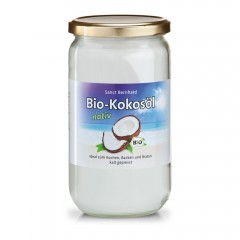 Krauterhaus Sanct Bernhardt Organic Coconut Oil 1000 ml cold pressed, 1 литр