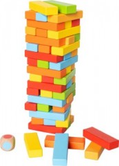 myToys ORIGINALS Farbspass Wackelturm Раскрась веселую шаткую башню