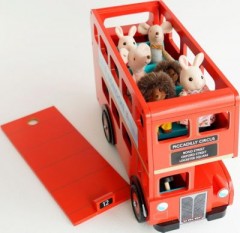 Le Toy Van London Bus aus Holz Лондонский деревянный автобус