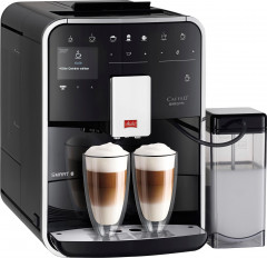 Melitta Melitta Kaffeevollautomat Barista T Smart F 83/0-102, schwarz, 4 Benutzerprofile18 Kaffeerezepte, nach italienischem Originalrezept Полностью автоматическая кофемашина Melitta Barista T Smart F 83/0-102, черная, 4 профиля пользователя, 18 рецепто