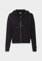 Tommy Hilfiger 1985 ZIP UP HOODIE Zip-up sweatshirt black 1985 ZIP UP HOODIE Толстовка на молнии черный
