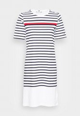 Tommy Hilfiger SHORT DRESS Jersey dress engineered КОРОТКОЕ ПЛАТЬЕ Платье из джерси спроектированный