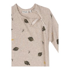 Sanetta PURE Overall mit Klappfuss Blatter Комбинезон со складными ножками Blatter