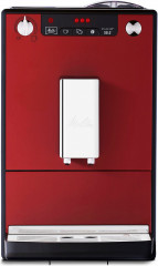 Melitta Melitta Kaffeevollautomat Solo E950-204, chili-red, Perfekt fur Cafe creme Espresso, nur 20cm breit Полностью автоматическая кофемашина Melitta Solo E950-204, чили-красный, идеально подходит для приготовления крем-эспрессо в кафе, ширина всего 2