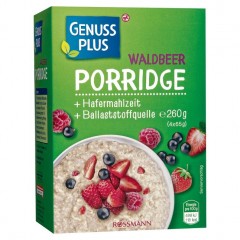 GENUSS PLUS Porridge Waldbeere 260 г