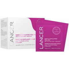 Lancer Gentle Exfoliating Peel Pads Нежные отшелушивающие подушечки для пилинга