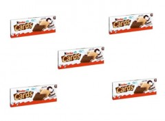 Kinder Cards 128g, 5x10 Stuck (640g) Киндер Кардс Вафли Набор 5 уп. x 10 шт. (640г)
