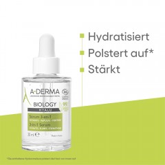 A-DERMA Biology Hyalu Serum 3in1  Biology Hyalu Сыворотка 3в1