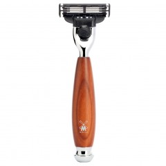 Muhle VIVO 3-Klingen-Rasierer Pflaumenholz  VIVO бритва с 3 лезвиями из сливового дерева