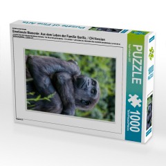 CALVENDO Puzzle CALVENDO Puzzle Emotionale Momente: Aus dem Leben der Familie Gorilla. \/ CH-Version Пазл CALVENDO Пазл Эмоциональные моменты: Из жизни семьи горилл. \/ версия CH