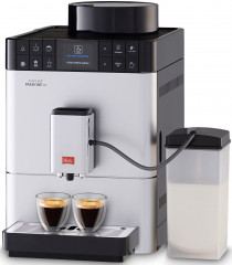 Melitta Melitta Kaffeevollautomat Passione One Touch F53/1-101, silber, One Touch Funktion, tassengenau frisch gemahlene Bohnen Полностью автоматическая кофемашина Melitta Passione One Touch F53/1-101, серебристый, функция оного касания, свежемолотые зер
