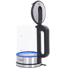 Mesko Mesko Wasserkocher MS 1301B 1,7 Liter, Glas, 1,7 Liter, mit Temperatureinstellung, LED Beleuchtung  Чайник Mesko MS 1301B 1,7 л, стекло, 1,7 л, с регулировкой температуры, светодиодная подсветка