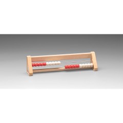 Wissner aktiv lernen Rechenrahmen 20er Zahlenraum rot\/weiss Рамка калькулятора на 20 цифр красная/белая