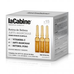 La Cabine Rutina De Belleza Antimanchas Cuidado Intensivo En Ampollas 15 X La Cabine  Rutina De Belleza Antimanchas Cuidado Intensivo En Ampollas 15 X La Cabine