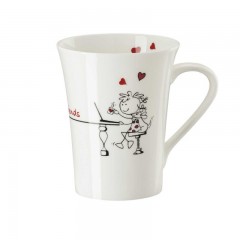 Hutschenreuther Hutschenreuther My Mug Collection Friends - Forever Becher mit Henkel 0,40 L Hutschenreuther My Mug Collection Friends - Кружка Forever с ручкой 0,40 л