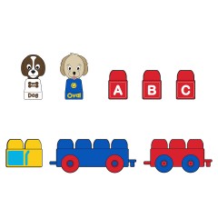 Tutor Blocks Meine ersten Magnetbausteine ABC-Truck Мой первый магнитный конструктор ABC Truck