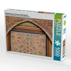 CALVENDO Puzzle CALVENDO Puzzle Wandschmuck im Palast von Marrakesch. Пазл CALVENDO Пазл Настенные украшения во Дворце Марракеша.