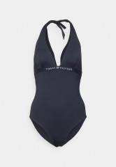 Tommy Hilfiger HALTER ONE PIECE Swimsuit desert sky КОМБИНЕЗОН HALTER Купальник небо пустыни