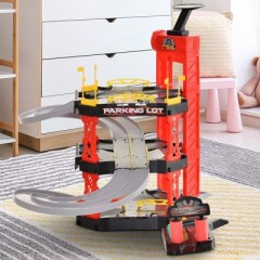 HOMCOM Kinder Parkhaus fur Spielzeugautos Детский гараж для игрушечных машинок