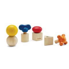 PLANTOYS Lernspiel Schrauben und Muttern Geschicklichkeitsspiele Образовательная игра гайки и болты игры на ловкость