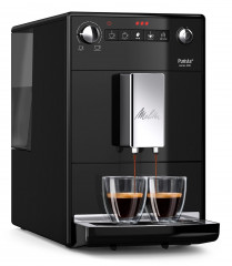 Melitta Melitta Kaffeevollautomat Purista F230-102, schwarz, Lieblingskaffee-Funktion, kompakt extra leise Полностью автоматическая кофемашина Melitta Purista F230-102, черная, функция любимого кофе, компактная, очень тихая