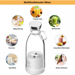 iceagle iceagle Smoothie-Maker 350ml Mini-Mixer, frischer Saft, kleiner Mixer mit USBSmoothie-Mixer, 20000r/min, 304 sus, leicht zu tragen, Anti-False-Touch Iceagle Smoothie Maker, мини-блендер на 350 мл, свежий сок, небольшой блендер с USB-блендером для