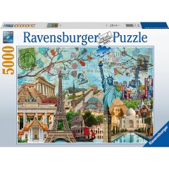 Ravensburger Puzzle 17118 Big City Collage 5000 Teile Пазл 17118 Big City Collage 5000 деталей