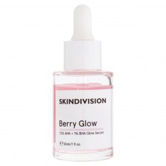 SkinDivision Berry Glow – 12 % AHA + 1 % BHA Glow Serum  Berry Glow 12% AHA + 1% BHA Сыворотка для сияния кожи