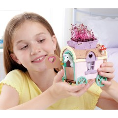 TOMY Einhorn Garten mit Feen-Wagen Сад единорогов с волшебной колесницей