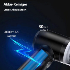 MOUTEN MOUTEN Akku-Hand-und Stielstaubsauger Kabelloser Handstaubsauger fur Auto, Haushalt, Kuche, Tierhaare Беспроводной ручной пылесос MOUTEN, беспроводной ручной пылесос для автомобилей, дома, кухни, шерсти животных