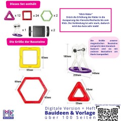 MAGNIKON Magnetische Bausteine Магнитные строительные блоки