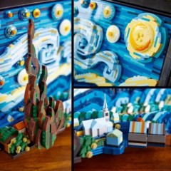 LEGO LEGO Ideas 21333 Vincent van Gogh – Sternennacht LEGO Ideas 21333 Винсент Ван Гог - Звездная ночь