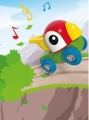 HAPE Pfeifende Papageienlok Свистящий паровозик-попугай