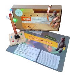 myExperimentSet LED am Steckerl светодиод на разъеме