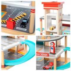 myToys ORIGINALS Parkgarage pastell mit Accessoires Гараж пастельных тонов с аксессуарами