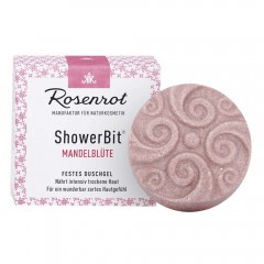Rosenrot Festes Duschgel ShowerBit Mandelblute 60g  Твердый гель для душа ShowerBit цветы миндаля 60г