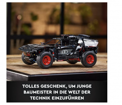 LEGO Technic 42160 Audi RS Q e-tron Bausatz, Mehrfarbig 37см х 15см