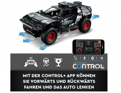 LEGO Technic 42160 Audi RS Q e-tron Bausatz, Mehrfarbig 37см х 15см