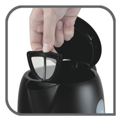 Tefal Tefal Wasserkocher KO3308 Snow, 2400 W, 1,7 Liter, 2400 Watt, mit 2 Wasserstandsanzeigen, kabellos  Чайник Tefal KO3308 Snow, 2400 Вт, 1,7 л, 2400 Вт, с 2 индикаторами уровня воды, беспроводной