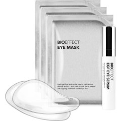 BioEffect (Биоэффект) Gesichtspflege EGF Eye Mask Treatment Set, EGF Eye Serum 3 мл + Eye Mask 12 Pads / 1 шт.