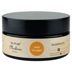 Meissner Tremonia Rasierpaste, Violettglastiegel Wild Oranges Паста для бритья, Фиолетовая стеклянная банка Дикие апельсины