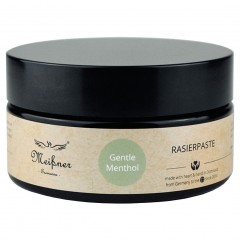 Meissner Tremonia Rasierpaste, Violettglastiegel Gentle Menthol Паста для бритья, баночка из фиолетового стекла Gentle Menthol