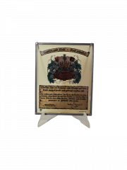 Панно винтажное Polyclar на цепочке "Молитва Храни Бог", оловянная рамка, 25,5 х 20 см, Германия, 1960-70гг.